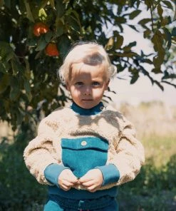 Fin & Vince Polar Fleece Pant - Ocean