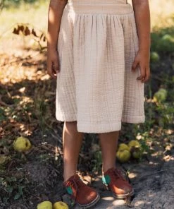 Fin & Vince Sale Quilted Pinafore - Sand 26 Fin & Vince Sale Quilted Pinafore - Sand