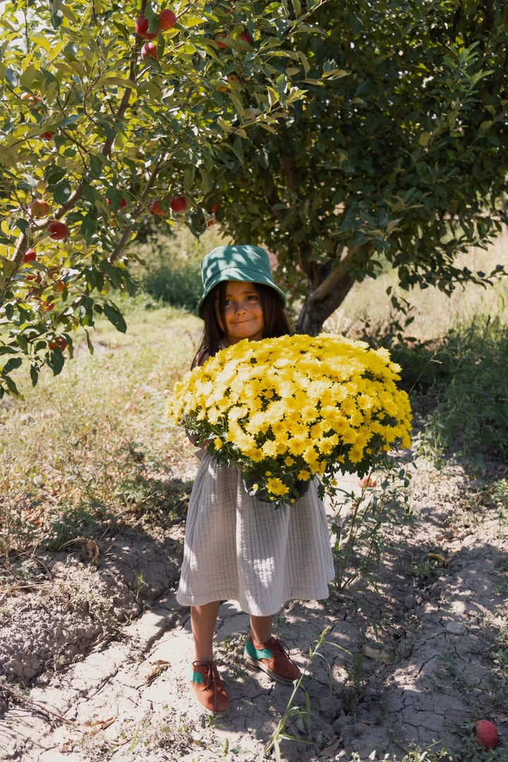 Fin & Vince Sale Quilted Pinafore - Sand 17 Fin & Vince Sale Quilted Pinafore - Sand