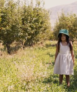 Fin & Vince Sale Quilted Pinafore - Sand 30 Fin & Vince Sale Quilted Pinafore - Sand