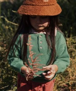 Fin & Vince Sherpa Bucket Hat - Hazelnut