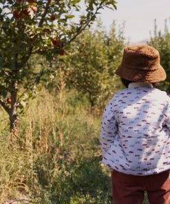 Fin & Vince Sherpa Bucket Hat - Hazelnut