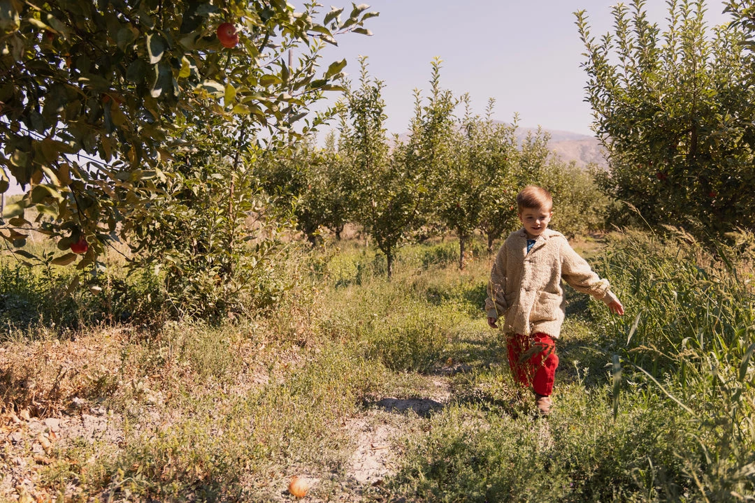Fin & Vince Sherpa Coat - Sand 8 Fin & Vince Sherpa Coat - Sand