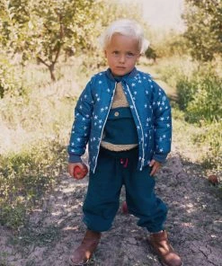 Fin & Vince Polar Fleece Pant - Ocean