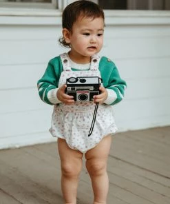 Fin & Vince Harbor Sweater - Schoolhouse Green/ Milk Spring/summer