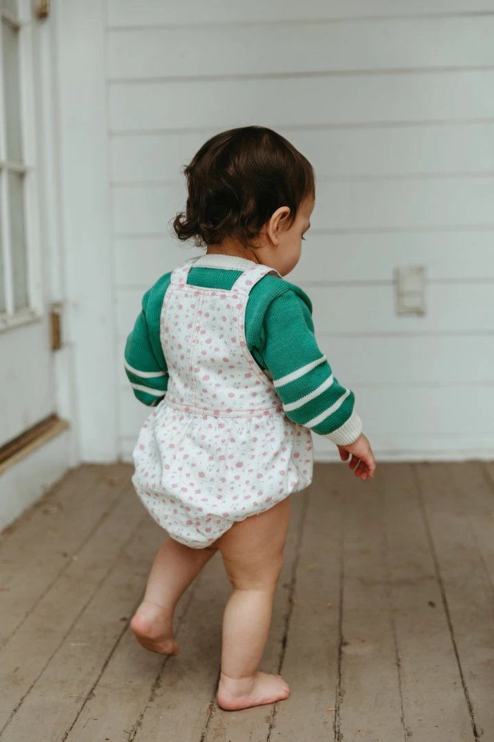 Fin & Vince Red, White And Blue Mini Overall - Vintage Flowers 7 Fin & Vince Red, White And Blue Mini Overall - Vintage Flowers