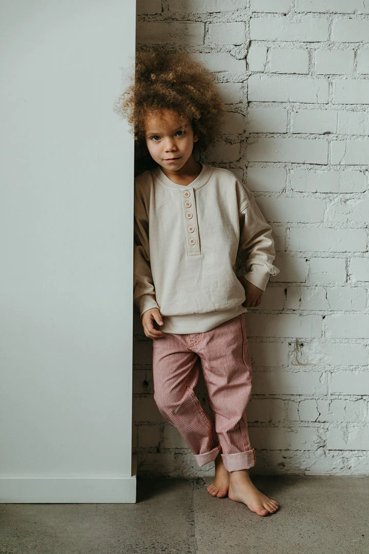 Fin & Vince Vintage Jeans - Chili Stripe Sale 14 Fin & Vince Vintage Jeans - Chili Stripe Sale