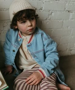 Fin & Vince Fleece Button Pullover - Sand Sale 19 Fin & Vince Fleece Button Pullover - Sand Sale