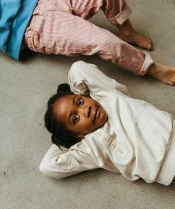 Fin & Vince Fleece Button Pullover - Sand Sale 17 Fin & Vince Fleece Button Pullover - Sand Sale