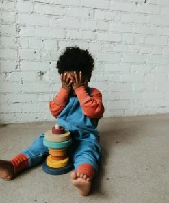 Fin & Vince Sale Zip Romper - Vintage Blue/ Tomato 15 Fin & Vince Sale Zip Romper - Vintage Blue/ Tomato