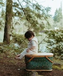 Fin & Vince Waffle Long John - Sand Red, White And Blue