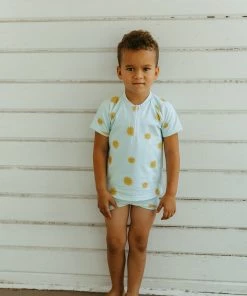 Fin & Vince Red, White And Blue Scuba Trunks - Sunrise