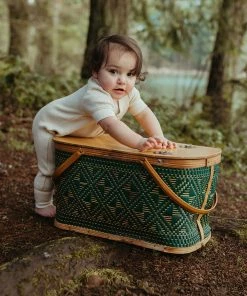 Fin & Vince Waffle Long John - Sand Red, White And Blue