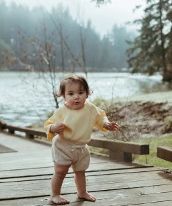 Fin & Vince Retro Short - Sand Red, White And Blue