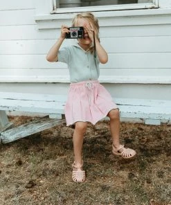 Fin & Vince Matilda Skirt - Bubblegum/ Seafoam