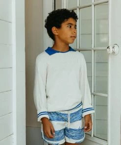 Fin & Vince Red, White And Blue Board Short - Surfs Up