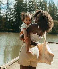 Fin & Vince Beach Tote - Ticking Stripe 13 Fin & Vince Beach Tote - Ticking Stripe