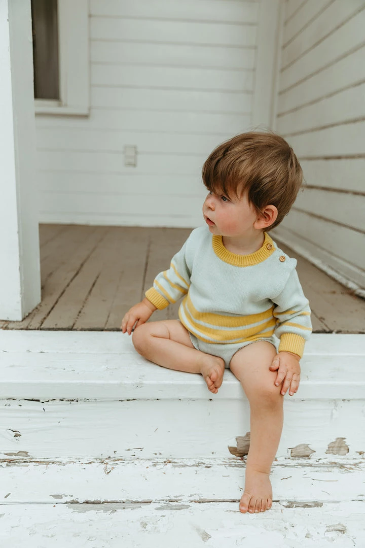 Fin & Vince Harbor Bloomer - Seafoam/ Mango Spring/summer 3 Fin & Vince Harbor Bloomer - Seafoam/ Mango Spring/summer