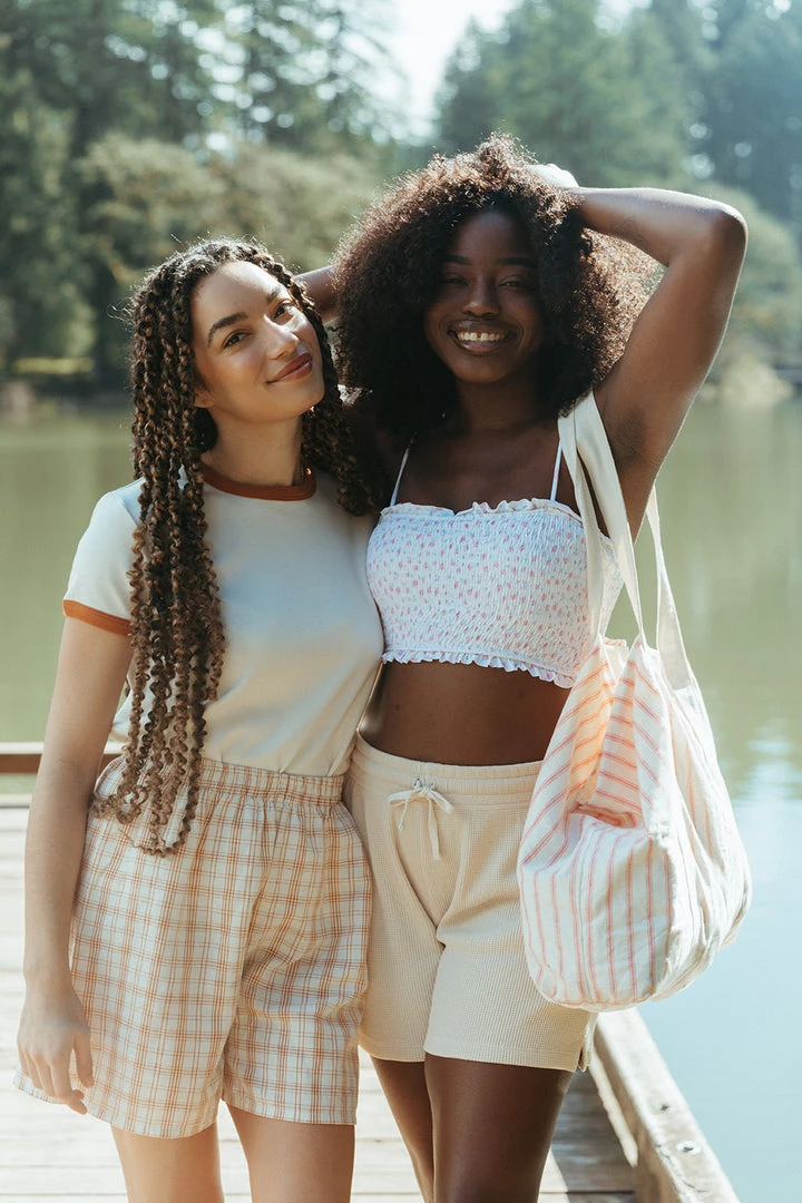 Fin & Vince Beach Tote - Ticking Stripe 7 Fin & Vince Beach Tote - Ticking Stripe