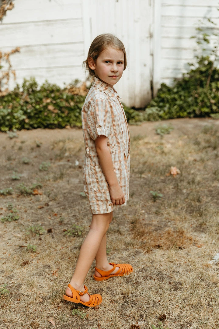 Fin & Vince Adventure Jumpsuit - Desert Plaid 6 Fin & Vince Adventure Jumpsuit - Desert Plaid