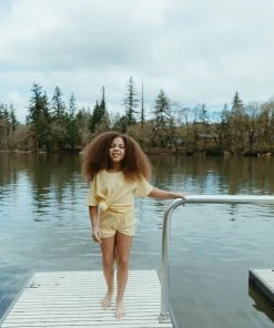 Fin & Vince Spring/summer Retro Short - Banana