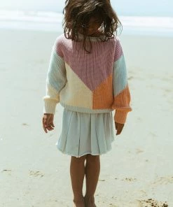 Fin & Vince Spring/summer Chunky Sweater - Pastel Sorbet 11 Fin & Vince Spring/summer Chunky Sweater - Pastel Sorbet