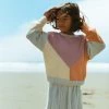 Fin & Vince Spring/summer Chunky Sweater - Pastel Sorbet