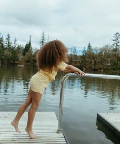 Fin & Vince Spring/summer Retro Short - Banana