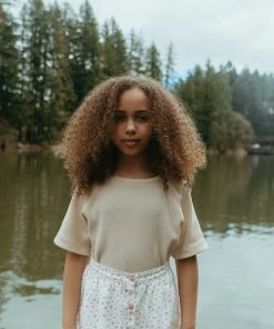 Fin & Vince Denim Midi Skirt - Vintage Flowers Spring/summer