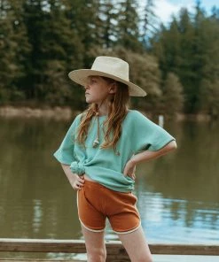 Fin & Vince Baseball Tee - Pistachio