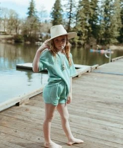 Fin & Vince Retro Short - Pistachio