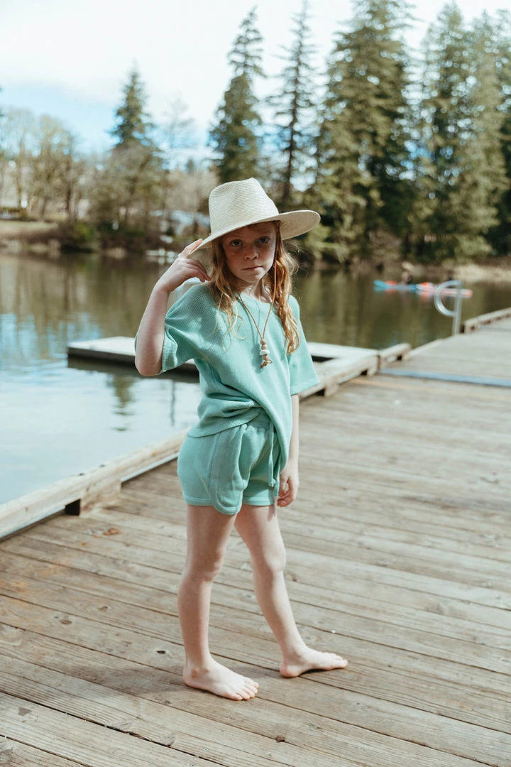 Fin & Vince Baseball Tee - Pistachio 5 Fin & Vince Baseball Tee - Pistachio