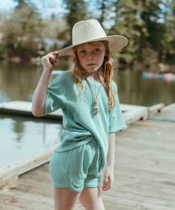 Fin & Vince Baseball Tee - Pistachio 14 Fin & Vince Baseball Tee - Pistachio