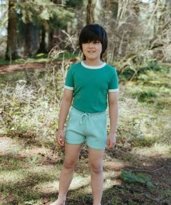 Fin & Vince Retro Short - Pistachio
