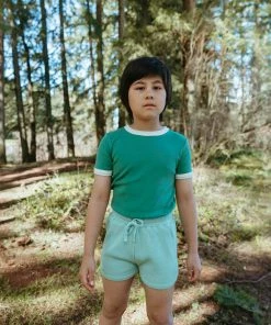 Fin & Vince Retro Short - Pistachio
