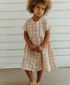 Fin & Vince Spring/summer Sicily Dress - Desert Plaid 11 Fin & Vince Spring/summer Sicily Dress - Desert Plaid