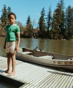 Fin & Vince Spring/summer Vintage Tee - Fern