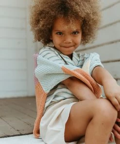 Fin & Vince Spring/summer Chunky Sweater - Pastel Sorbet 13 Fin & Vince Spring/summer Chunky Sweater - Pastel Sorbet