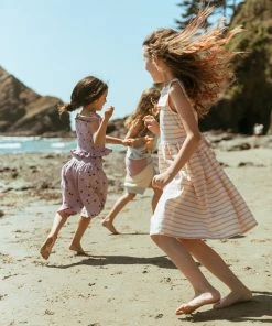 Fin & Vince Sailor Dress - Ticking Stripe Red, White And Blue 14 Fin & Vince Sailor Dress - Ticking Stripe Red, White And Blue