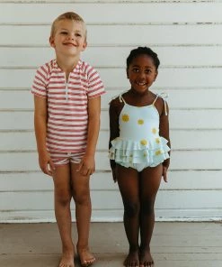 Fin & Vince Rash Guard - Ticking Stripe 10 Fin & Vince Rash Guard - Ticking Stripe