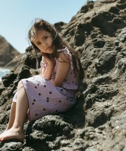 Fin & Vince Smocked Culotte - Tulips Spring/summer