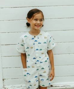 Fin & Vince Short Painter Jumpsuit - Cars Spring/summer