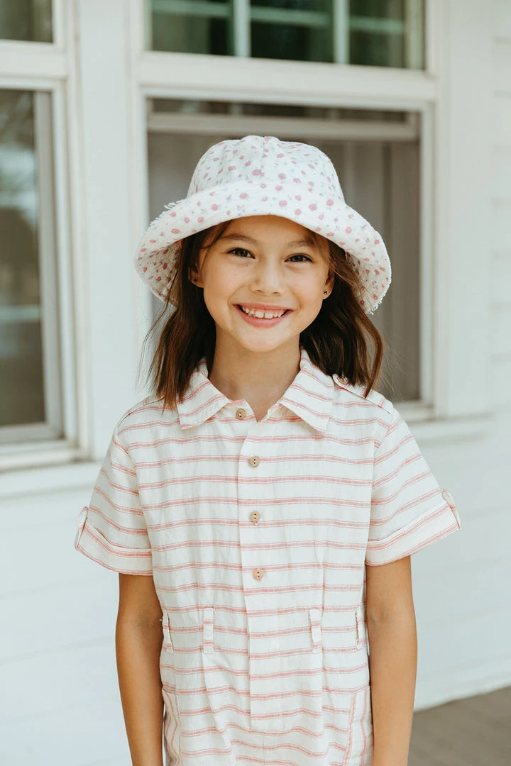 Fin & Vince Bucket Hat - Vintage Flowers 3 Fin & Vince Bucket Hat - Vintage Flowers