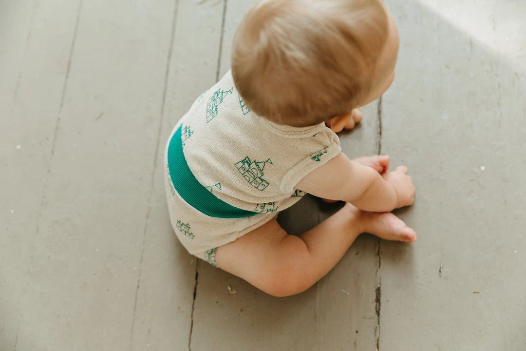 Fin & Vince Spring/summer Playground Jumper - Sandcastles 7 Fin & Vince Spring/summer Playground Jumper - Sandcastles