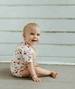 Fin & Vince Wrap Onesie - Crabs