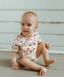Fin & Vince Wrap Onesie - Crabs