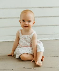 Fin & Vince Picnic Tunic - Vintage Flower Red, White And Blue