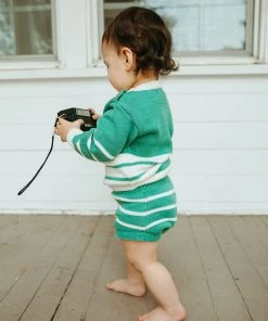 Fin & Vince Harbor Bloomer - Schoolhouse Green Spring/summer