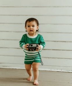 Fin & Vince Harbor Bloomer - Schoolhouse Green Spring/summer