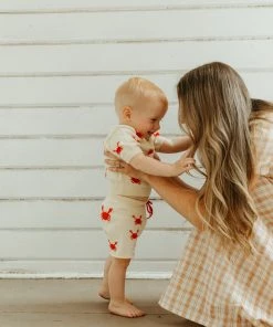 Fin & Vince Zion Knit Top - Crabs